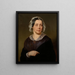 Portrait de Mme Paumgarten - Julie Wilhelmine Hagen-Schwarz — kehystetty taideteos seinällä
