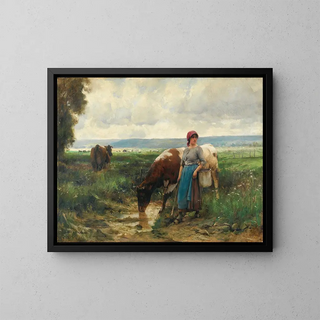 Julien Dupr - La Gardeuse De Vaches.webp