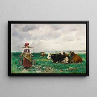 Julien Dupr - The Milkmaid.webp