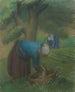 Kaksi maalaus Two peasants in the orchard - Julio González Pola — näkymä teoksesta