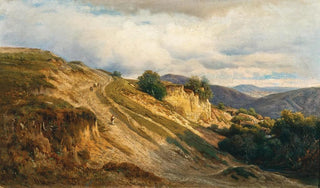 Julius Eduard Mak - A Scene on the Vh River Upper Hungary.webp