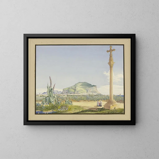 Julius Eugen Ruhl - Sizilianische Landschaft mit dem Monte Pellegrino.webp