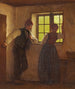 Une scène de cour - Julius Exner — näkymä teoksesta