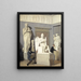 La collection de moulages en plâtre de la Royal Academy of Fine Arts - Julius Exner — kehystetty taideteos seinällä