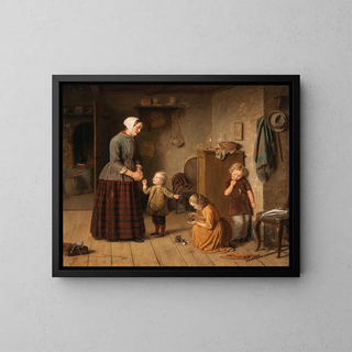 Julius Friedlnder - A Mishap The Broken Porcelain Figure.webp