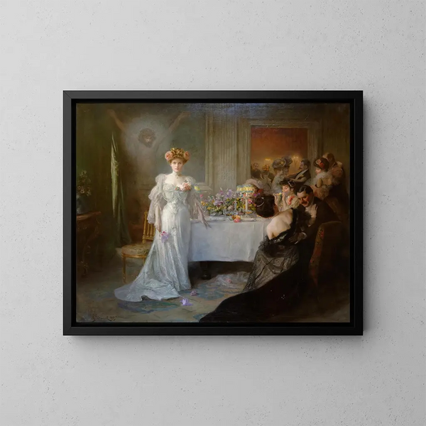 Rédemption - Julius LeBlanc Stewart — kehystetty taideteos seinällä