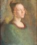 Portrait de femme - Julius Paulsen — näkymä teoksesta