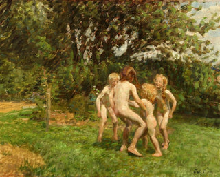 Danse circulaire à Græsted - Julius Paulsen — näkymä teoksesta