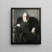 Le père des artistes - Julius Paulsen — kehystetty taideteos seinällä