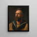 Autoportrait de Julius von Payer en tenue de marin - Julius Payer — kehystetty taideteos seinällä