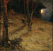 Yö kuuvalossa metsässä - Julius Sergius Klever — näkymä teoksesta