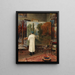 Dans son atelier - Julius Sergius Klever — kehystetty taideteos seinällä