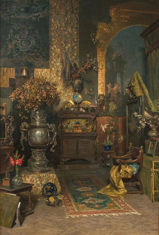 Julius Victor Berger - Studio interior.webp