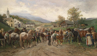 Julius von Blaas - Pferdemarkt.webp