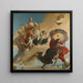 Junon ja Lunan - Giovanni Battista Tiepolo — kehystetty taideteos seinällä