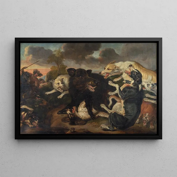 Juriaen Jacobsz - A Boar Hunt.webp