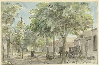 Jurriaan Andriessen - Dorpsstraat in Lage Vuursche.webp