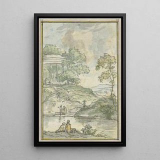Jurriaan Andriessen - Landschap met ronde tempel.webp