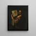 Un astronome - Jusepe de Ribera — kehystetty taideteos seinällä