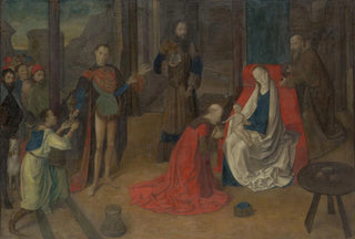 Justus of Ghent Joos van Wassenhove - The Adoration of the Magi.webp