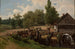Moulin-maalaus - Józef Brodowski — näkymä teoksesta