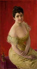 Portrait d'une dame - Józef Męcina-Krzesz — näkymä teoksesta