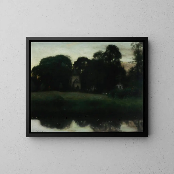 Parc à Duboy - Józef Pankiewicz — kehystetty taideteos seinällä