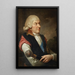 Michał Kazimierz Ogiński muotokuva, 1728–1800, Liettuan herttuakunnan hetman - Józef Pitschmann — kehystetty taideteos seinällä