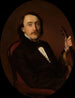 Portrait de Nikodem Biernacki - Józef Simmler — näkymä teoksesta