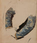 Étude des manches des vêtements des rois pour le tableau La Mort de Barbara Radziwiłł - Józef Simmler | Reproduction — näkymä teoksesta