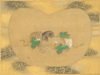 Gourd et souris - Kanō Tsunenobu — näkymä teoksesta