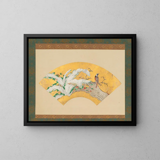 Kano Ssh - Plantain and Bird in Snow.webp