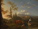 Italian maisemasta - Karel Dujardin — näkymä teoksesta