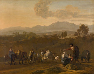 Roomalainen maaseutu - Karel Dujardin — näkymä teoksesta