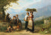 Vendange au Tessin - Karel Frans Philippeau | Maalaus — näkymä teoksesta