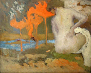 Léda et le cygne - Karel Pilař — näkymä teoksesta