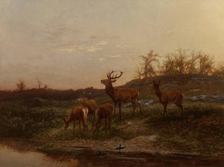 Karl Bodmer - At the Watering Hole.webp