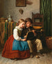 Enfants avec des tableaux d'écriture - Karl Friedrich Boser — näkymä teoksesta