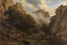 La Vallée de la Bode dans le Harz - Karl Friedrich Lessing — näkymä teoksesta