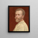 Autoportrait - Karl Friedrich Steinhardt — kehystetty taideteos seinällä