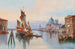 Venetsian maalaus, näkymä Santa Maria della Salute - Karl Kaufmann — näkymä teoksesta