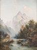Ruisseau sauvage dans les montagnes - Karl Kaufmann — näkymä teoksesta