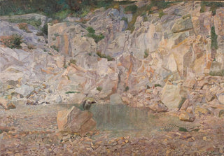 Karl Mediz - Der Geier im Felsengestein.webp