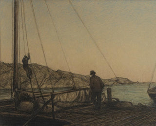 Le Quai - Karl Nordström — näkymä teoksesta