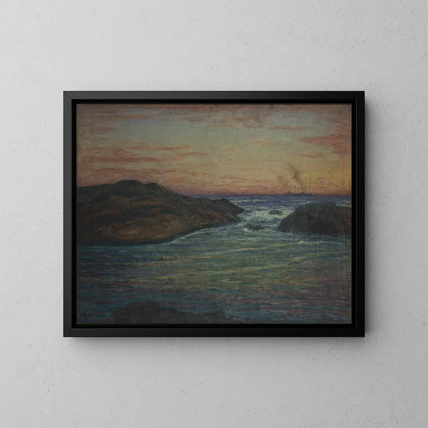 Le Surf - Karl Nordström — kehystetty taideteos seinällä
