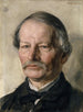 Portrait du poète Gustav Freytag - Karl Stauffer-Bern — näkymä teoksesta