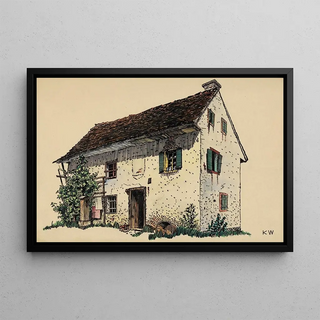 Karl Wiener - Ohne Titel Bauernhaus.webp