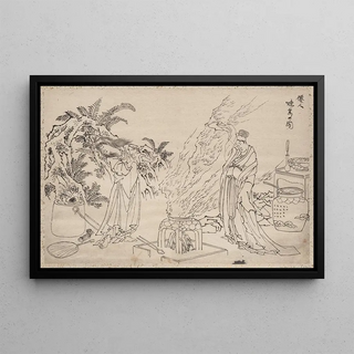 Katsushika Hokusai - Album of Sketches by Katsushika Hokusai and His Disciples Pl60.webp