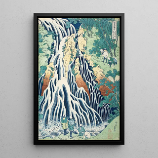 Katsushika Hokusai - Falls of Kirifuri at Mt Kurokami Shimotsuke Province.webp