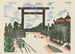 Kudan Torii-maalaus - Kawakami Sumio — näkymä teoksesta